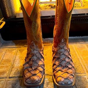 Cowboy Boots-Anderson Bean-11D-Like new-square toe